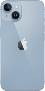 Смартфон Apple iPhone 14 eSIM/SIM Ростест EAC 6/256 GB голубой