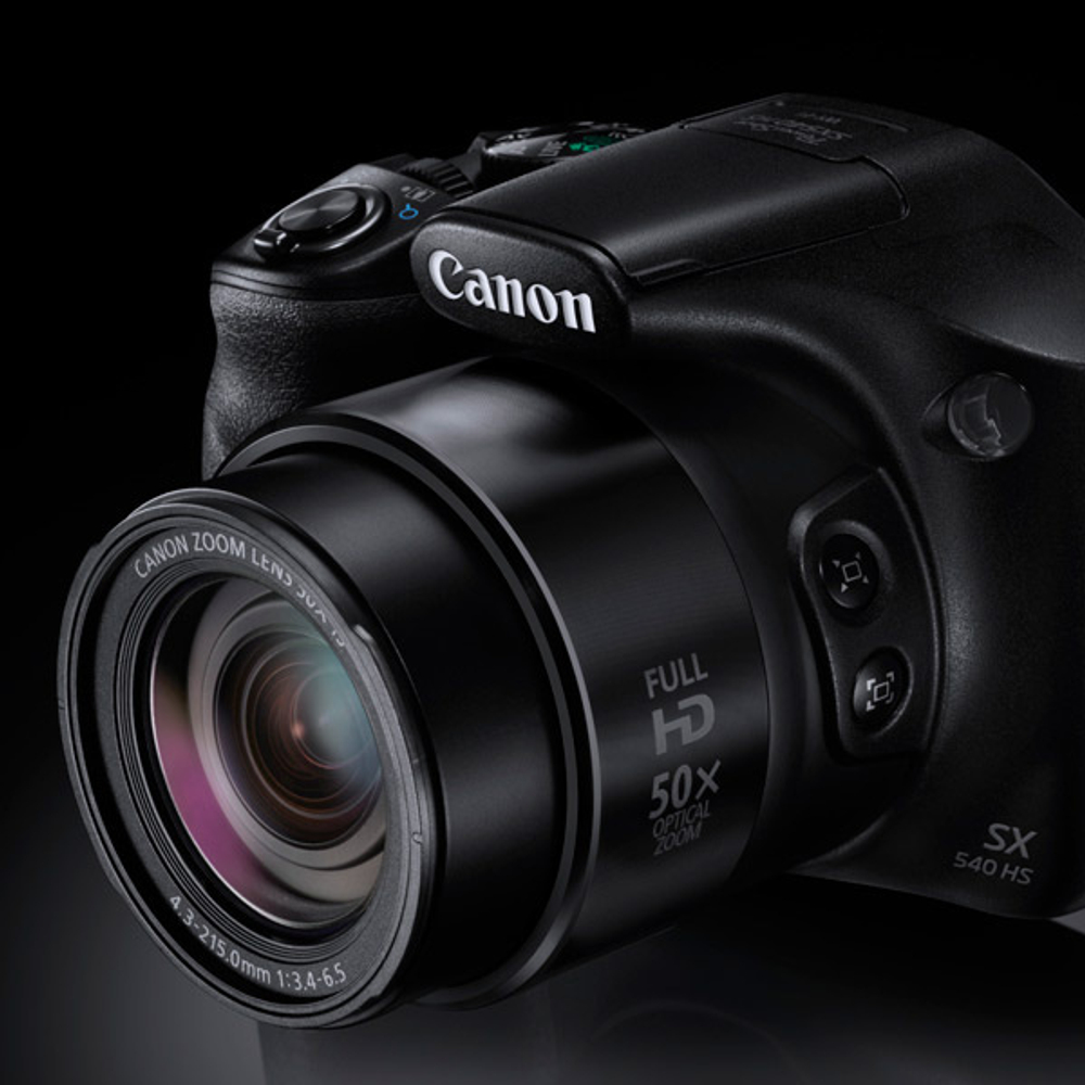 Фотоаппарат цифровой компактный Canon PowerShot SX540 HS Black