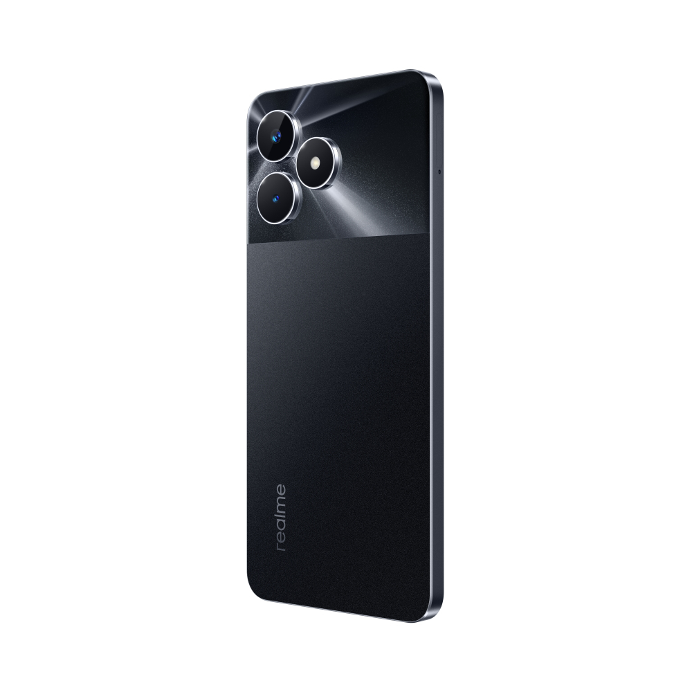 Смартфон realme Note 50 3/64 ГБ RMX3834, Полуночный черный