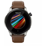 Смарт-часы Amazfit GTR 4 серебристый/коричневый