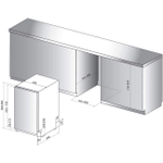 Встраиваемая посудомоечная машина Hotpoint-Ariston HSIO 3T235 WCE