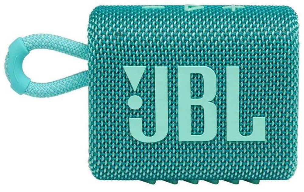 Портативная колонка JBL Go 3 Teal (JBLGO3TEAL) Turquoise (UT-00006171)