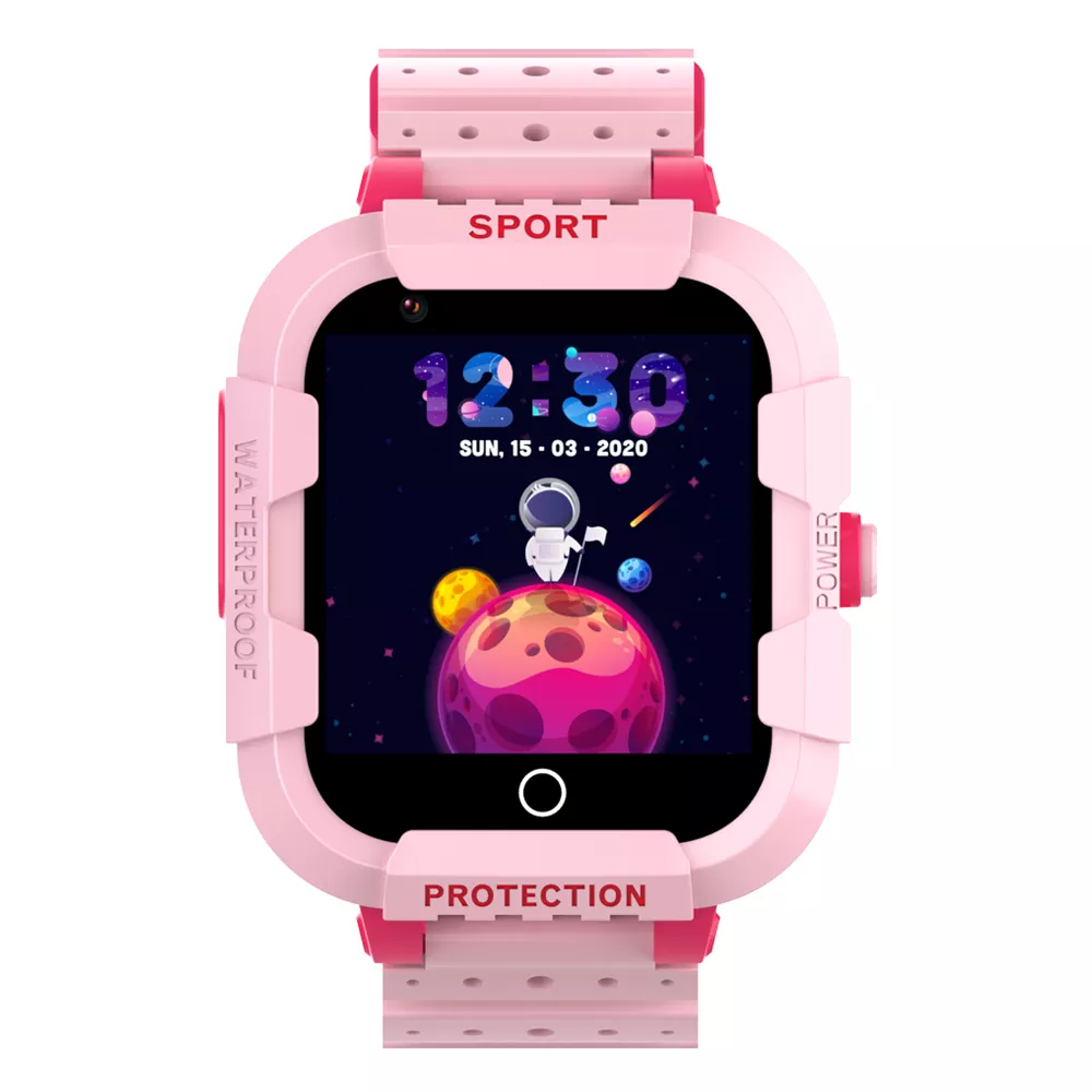 Смарт-часы Smart Baby Watch KT12S Wonlex розовые