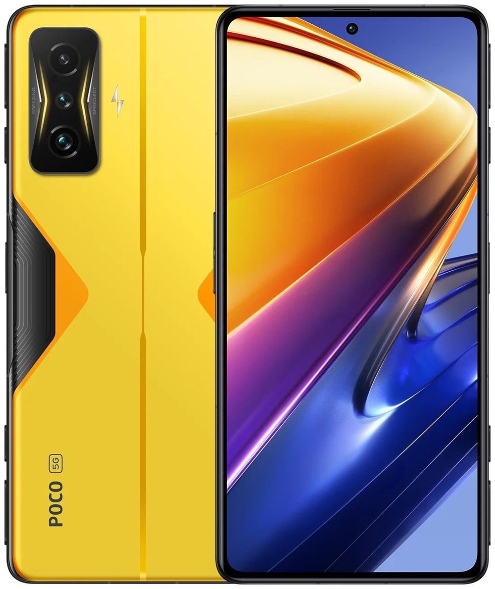 Смартфон POCO F4 GT, 8Гб/128Гб, 2 Nano-SIM, желтый