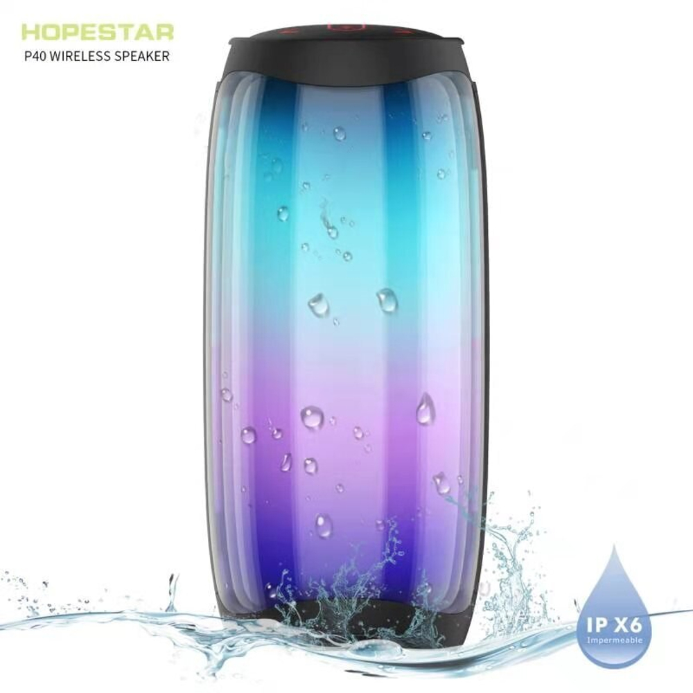 Портативная колонка Hopestar P40 5W*2 3000mA черный