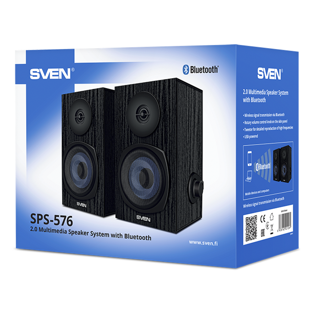 Колонки компьютерные Sven SPS-576 Black