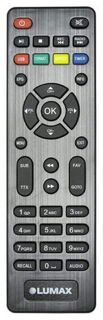 DVB-T2 приставка Lumax DV-3201HD Black