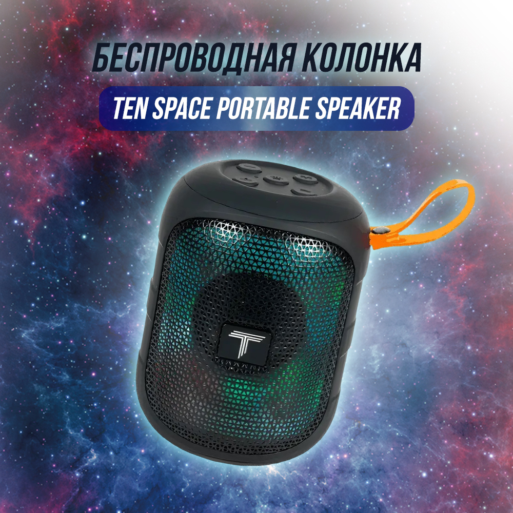 Портативная колонка Ten Space TS-S11 Black