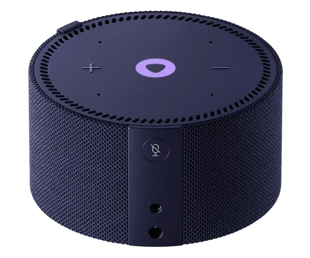 Портативная колонка Яндекс Новая Станция Мини Blue (YNDX-00021B)