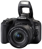 Фотоаппарат зеркальный Canon EOS 200D EF-S 18-55mm IS STM Black