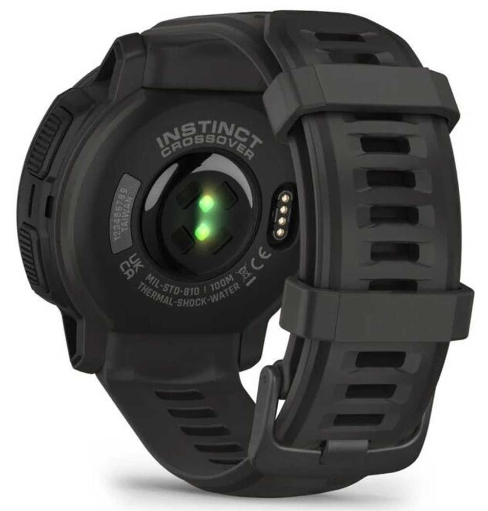 Наручные часы мужские GARMIN Instinct Crossover Solar черные