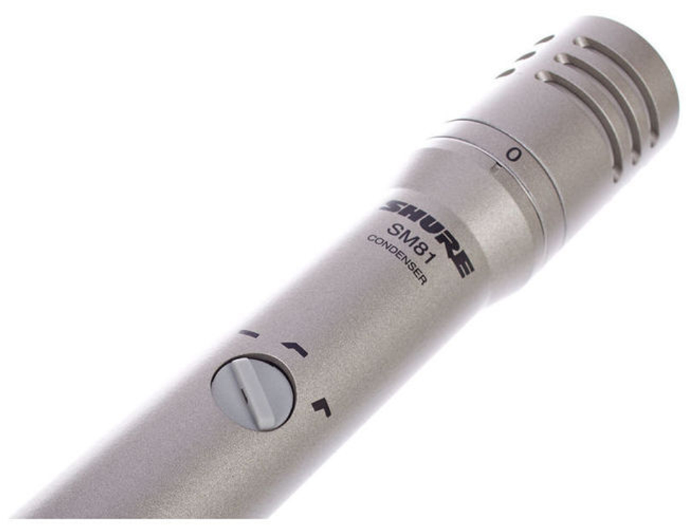 Конденсаторный микрофон Shure SM81 Small Diaphragm Cardioid Condenser Microphone