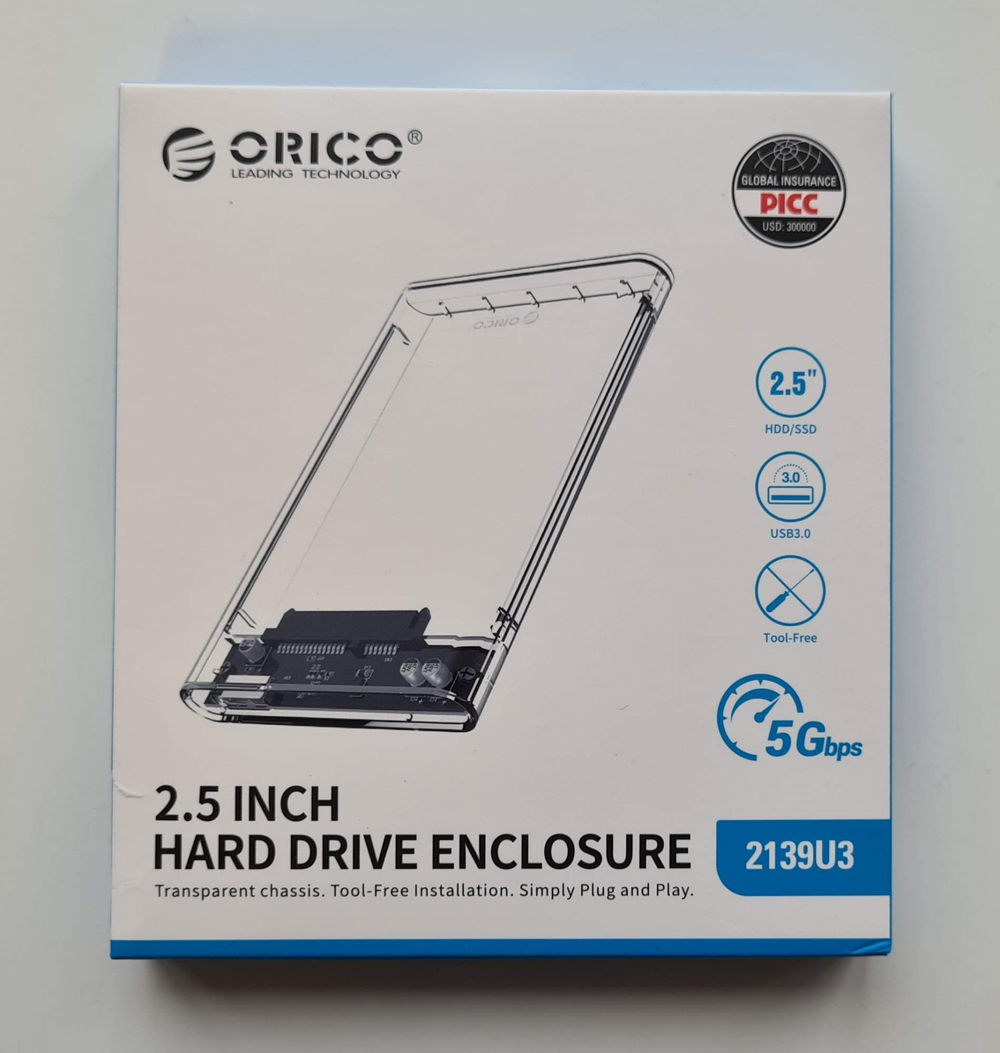 Внешний SSD диск Orico 512 ГБ (ORICOSSD512)