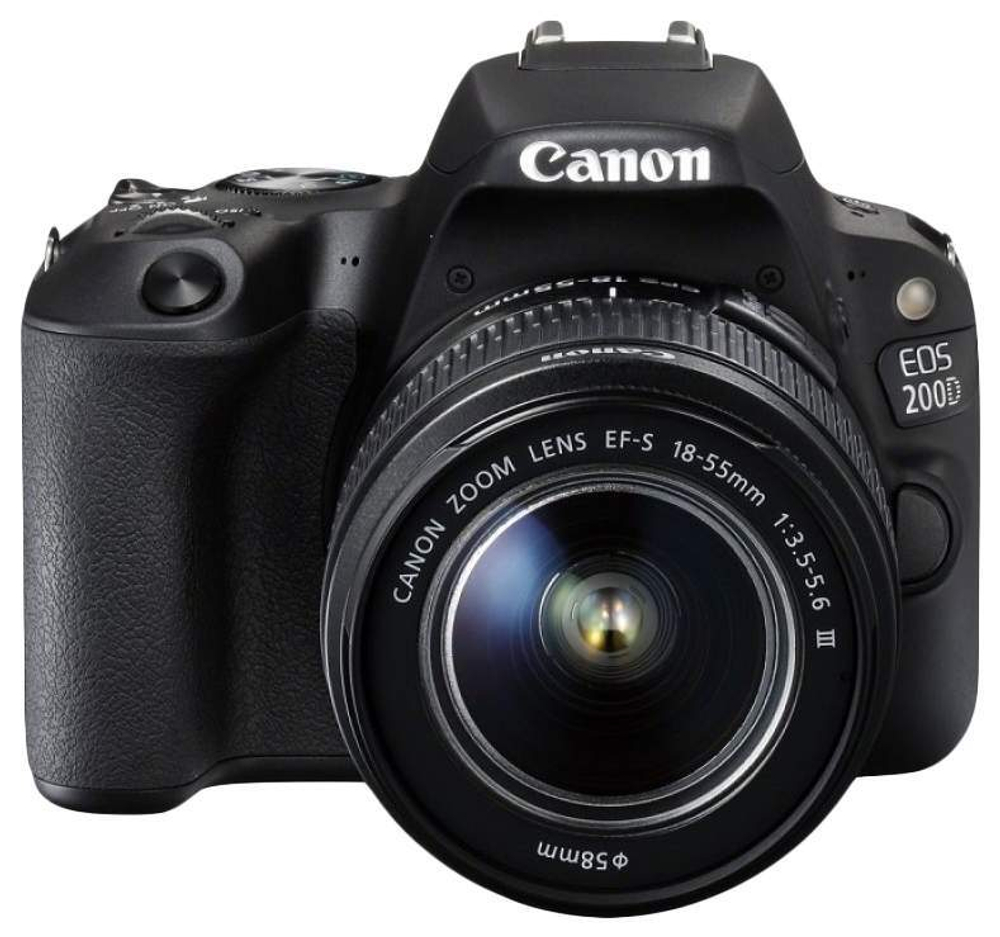 Фотоаппарат зеркальный Canon EOS 200D EF-S 18-55mm IS STM Black