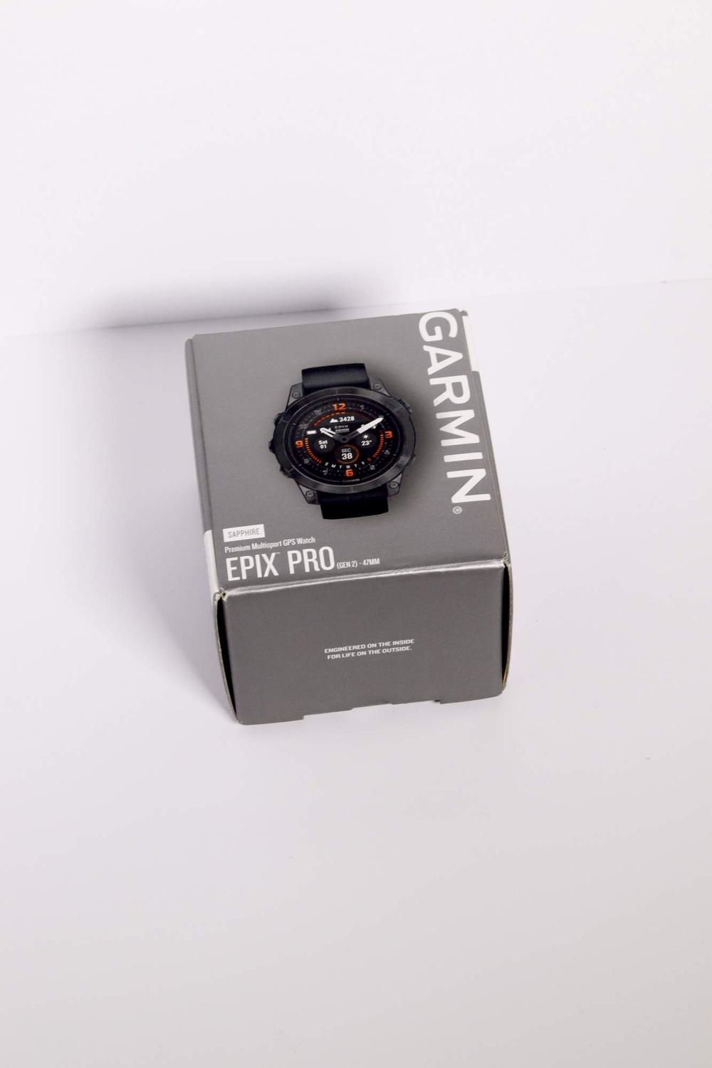 Часы Garmin EPIX Pro Gen 2 Sapphire Edition 47 мм, титановый угольно-серый, DLC, черный