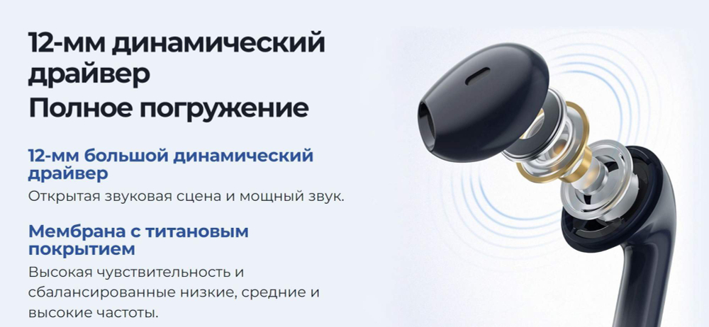 Беспроводные наушники Xiaomi Haylou X1 2023 Черный