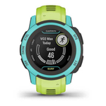 Умные часы Garmin Instinct 2S Surf Waikiki голубой/салатовый