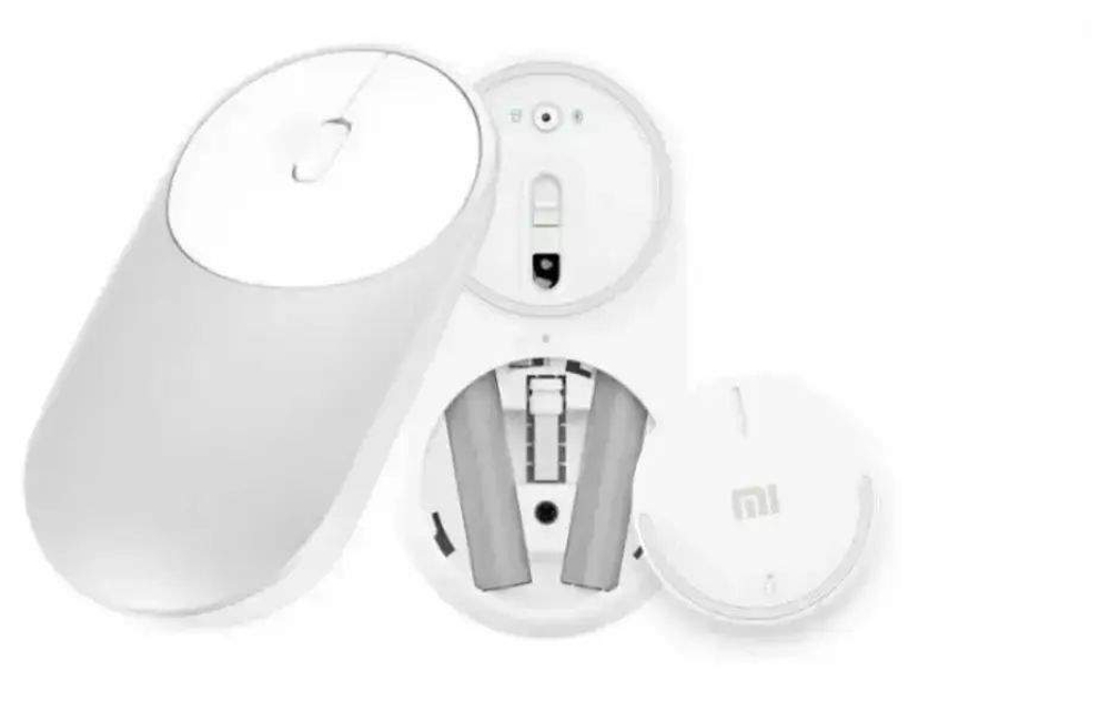 Беспроводная мышь Xiaomi Mi Portable Mouse 2 Silver/White (BXSBMW02)