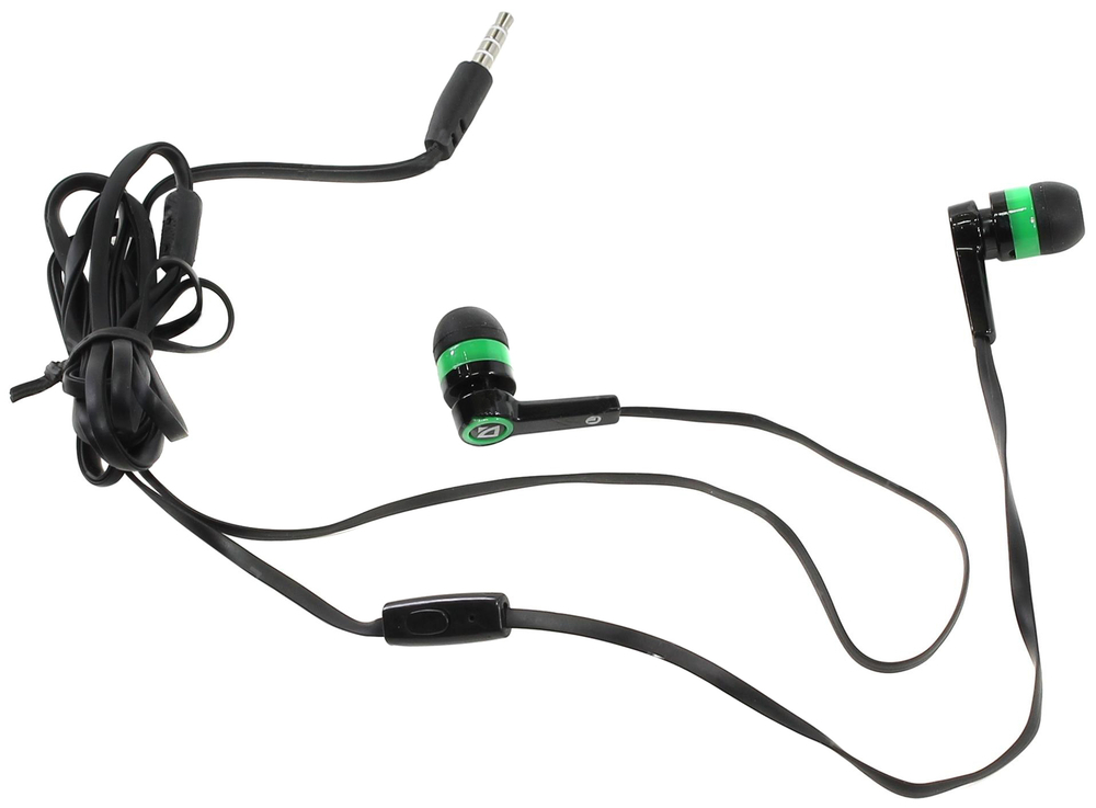 Наушники Defender Pulse 420 Green/Black