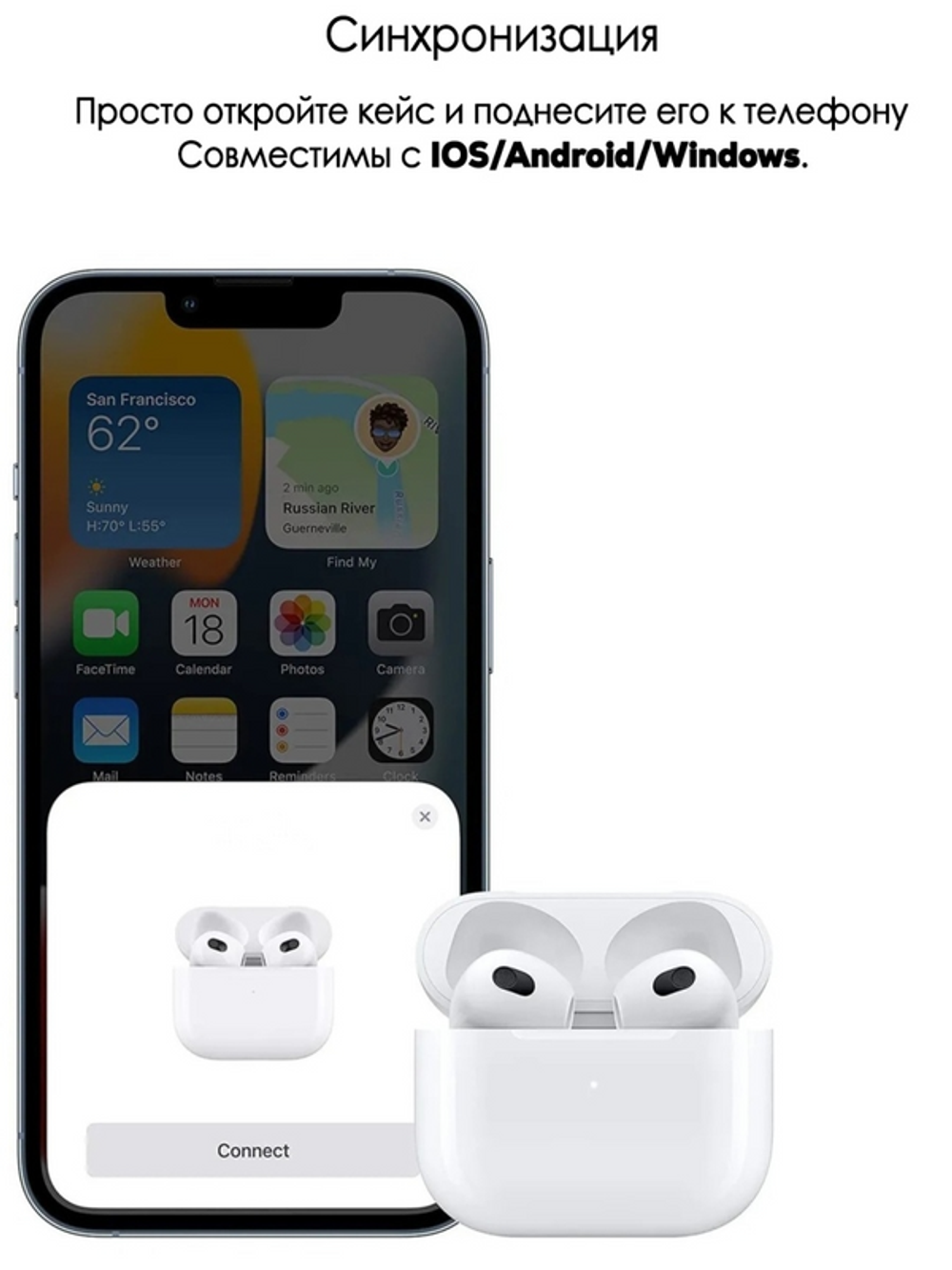 Беспроводные наушники Milliant One Pods 3 (White)