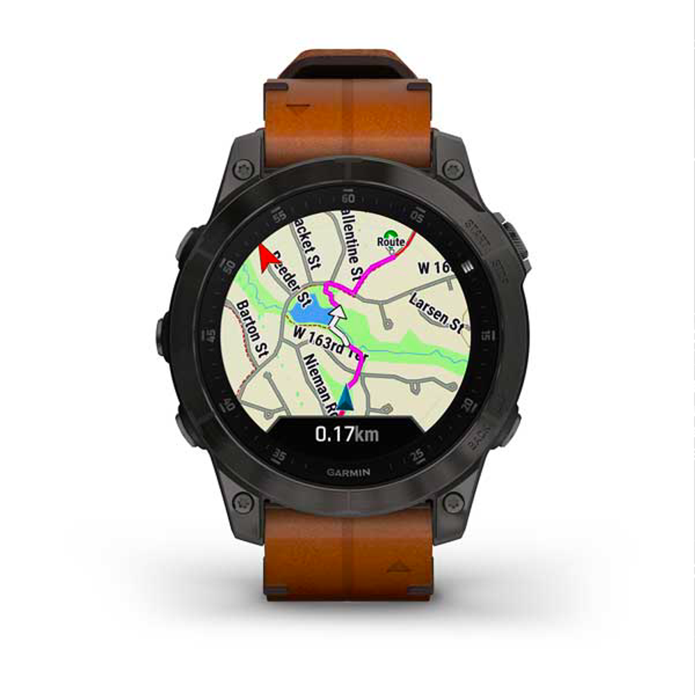 Спортивные титановые наручные часы Garmin Epix Gen 2 010-02582-30