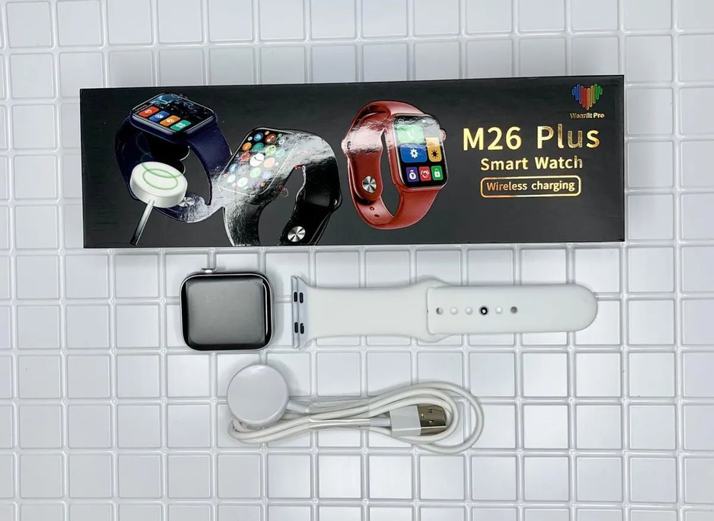 Умные часы Smart Watch M26 Plus White
